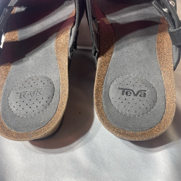 Teva Women's MAHONIA SLIDE, black size 8 - Picture 8 of 10